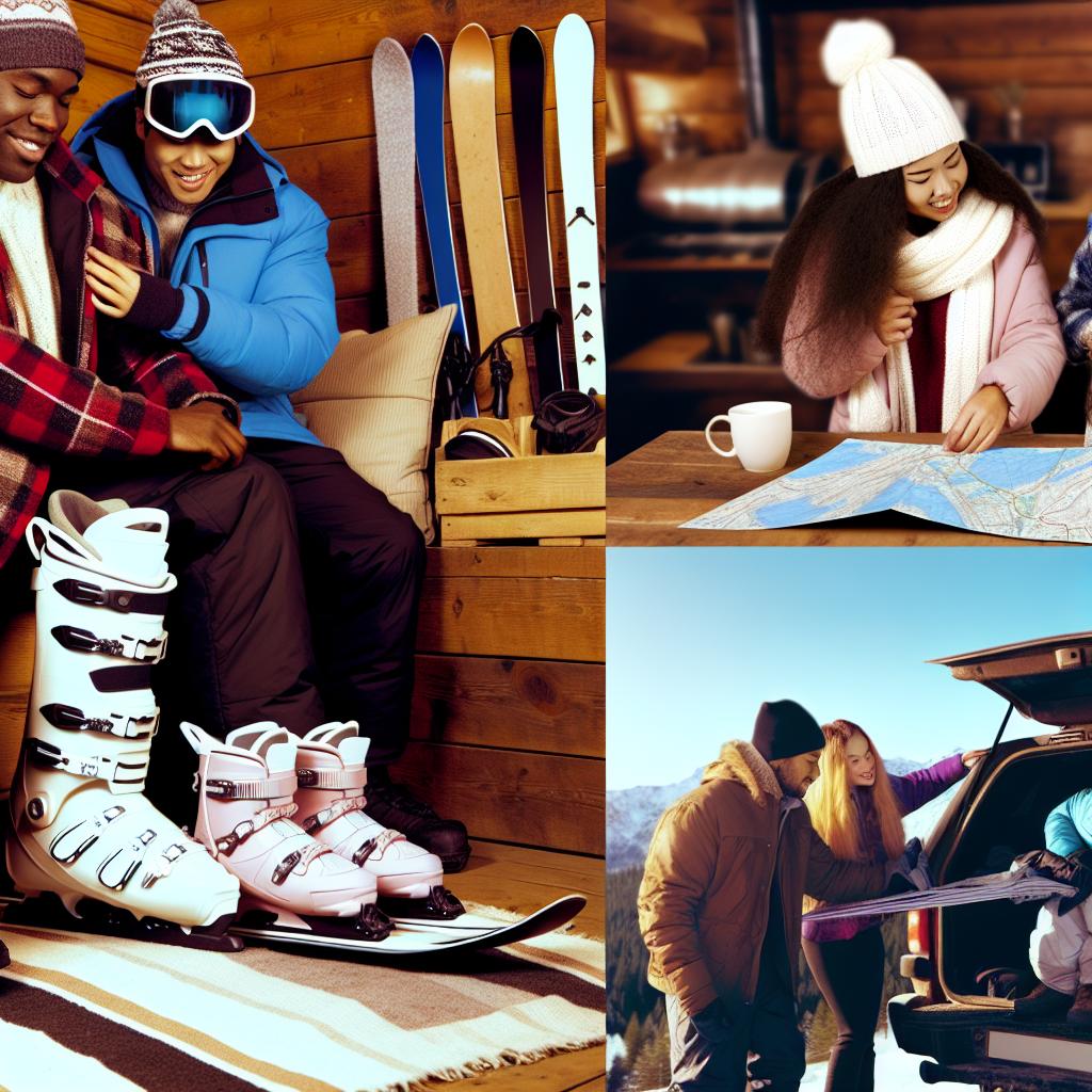 How to prepare for a ski trip.
