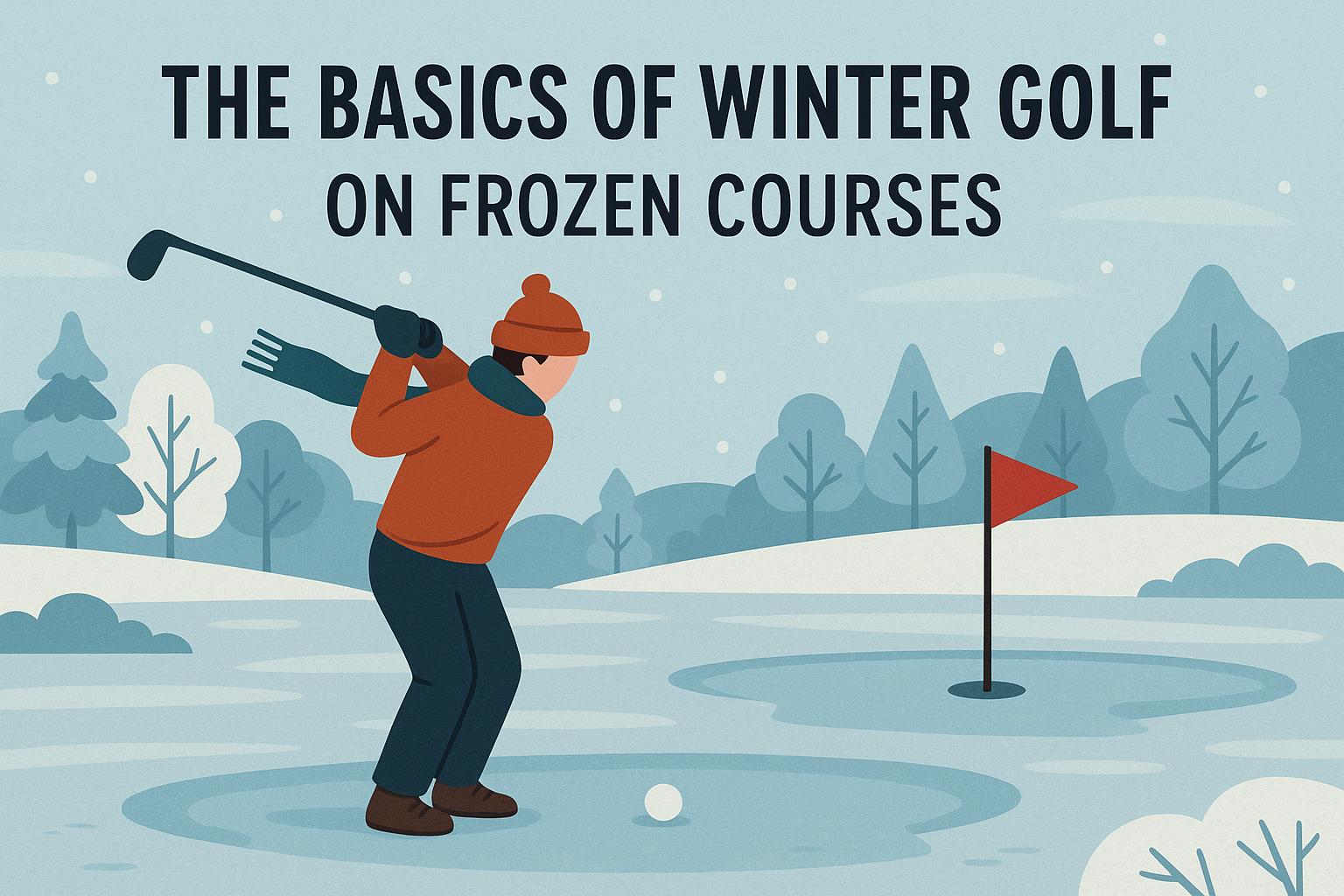 The basics of winter golf on frozen courses.
