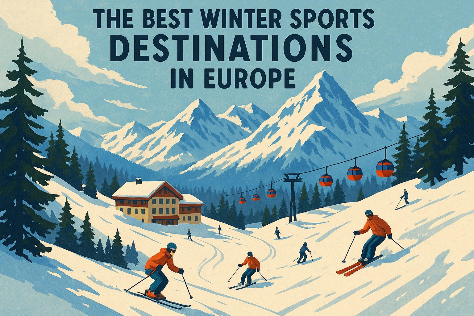 The best winter sports destinations in Europe.