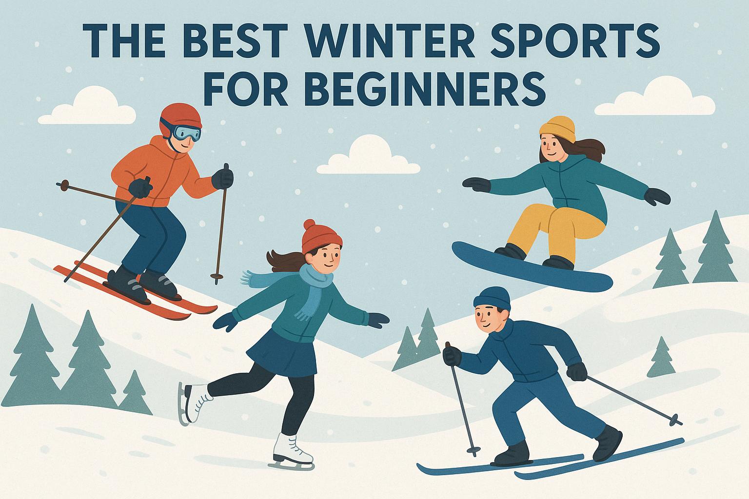 The best winter sports for beginners.