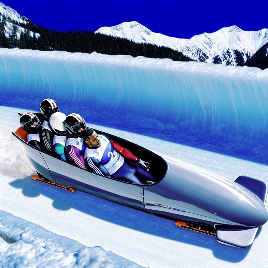 The excitement of bobsledding.