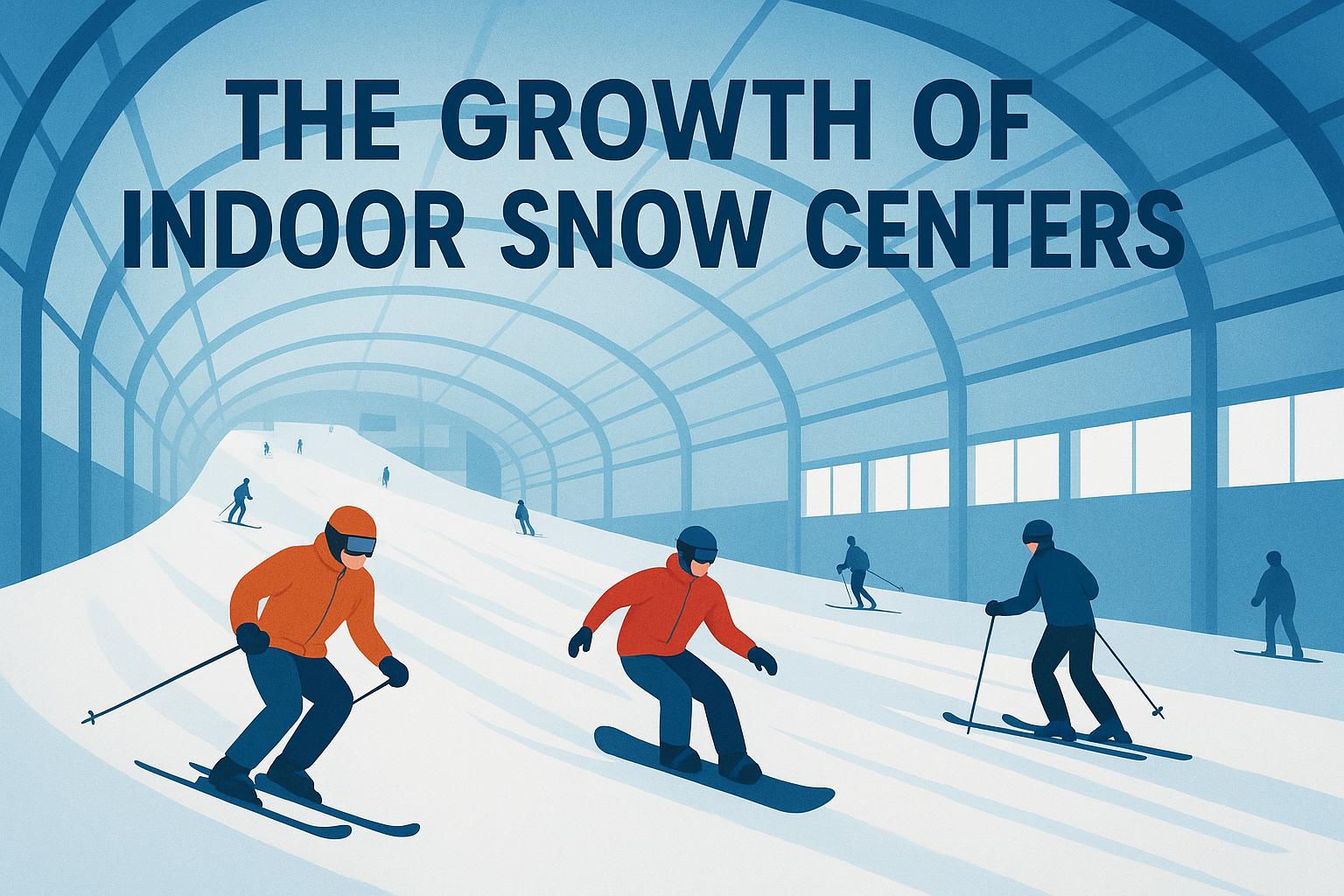 The growth of indoor snow centers.