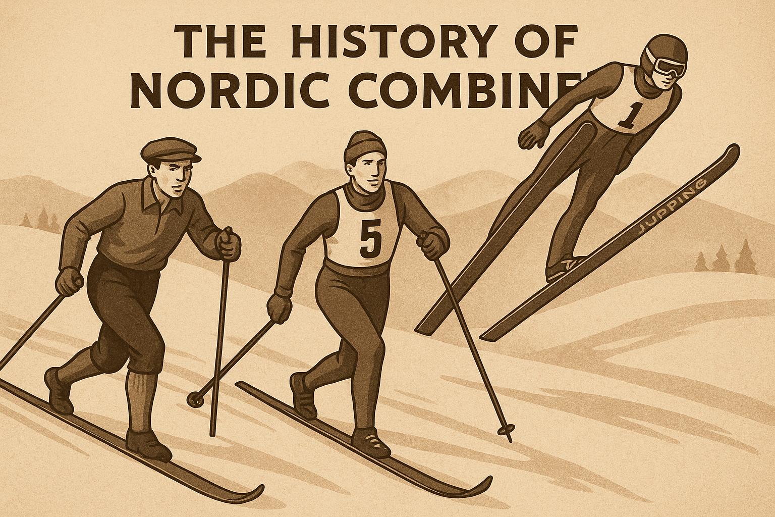 The history of Nordic combined events.
