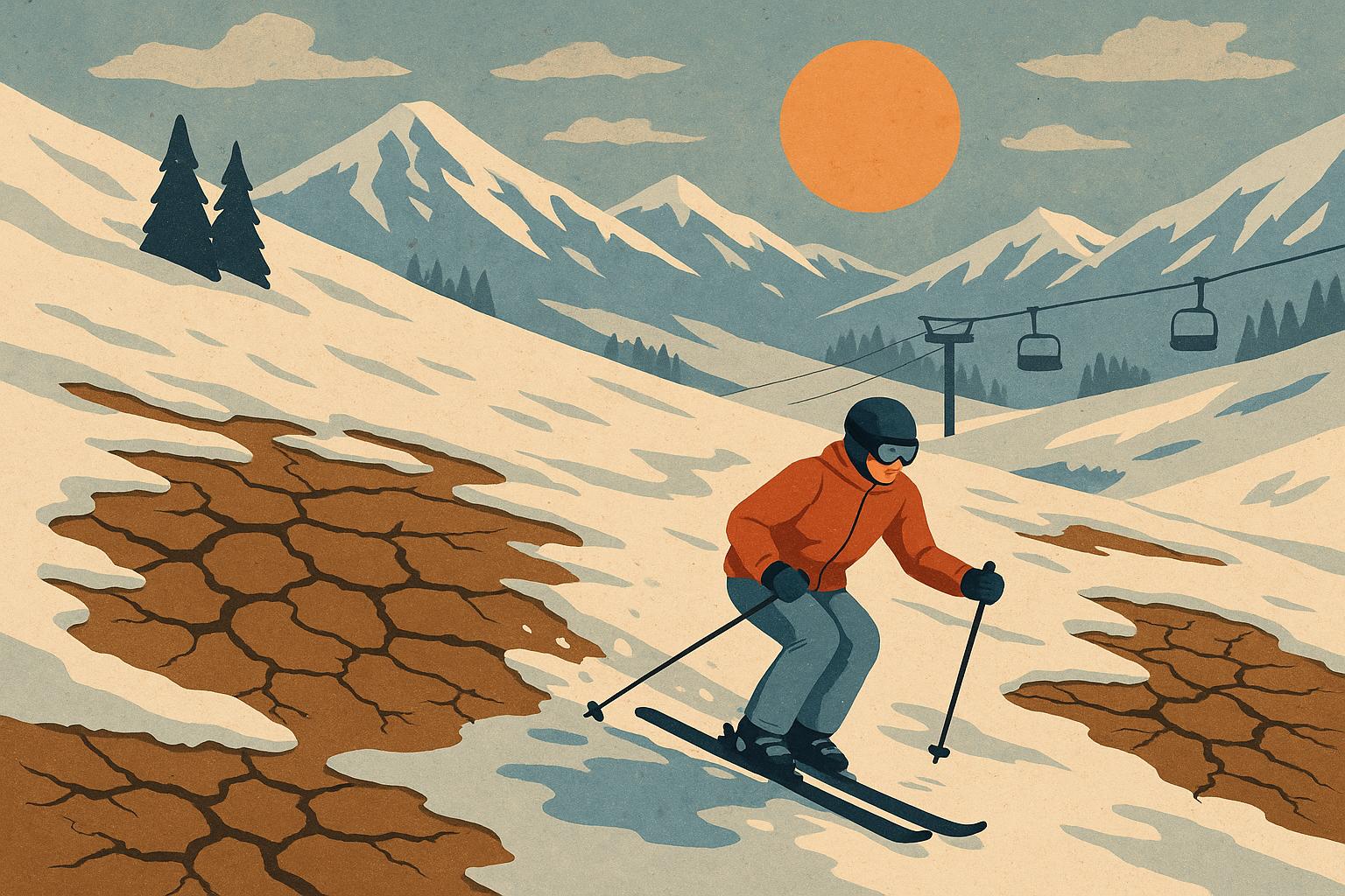 The impact of climate change on winter sports.