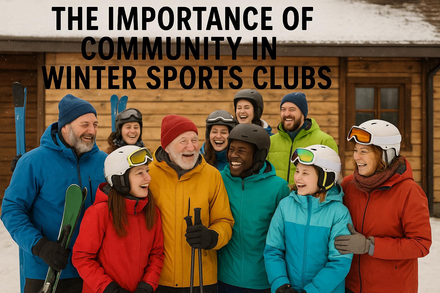 The importance of community in winter sports clubs.