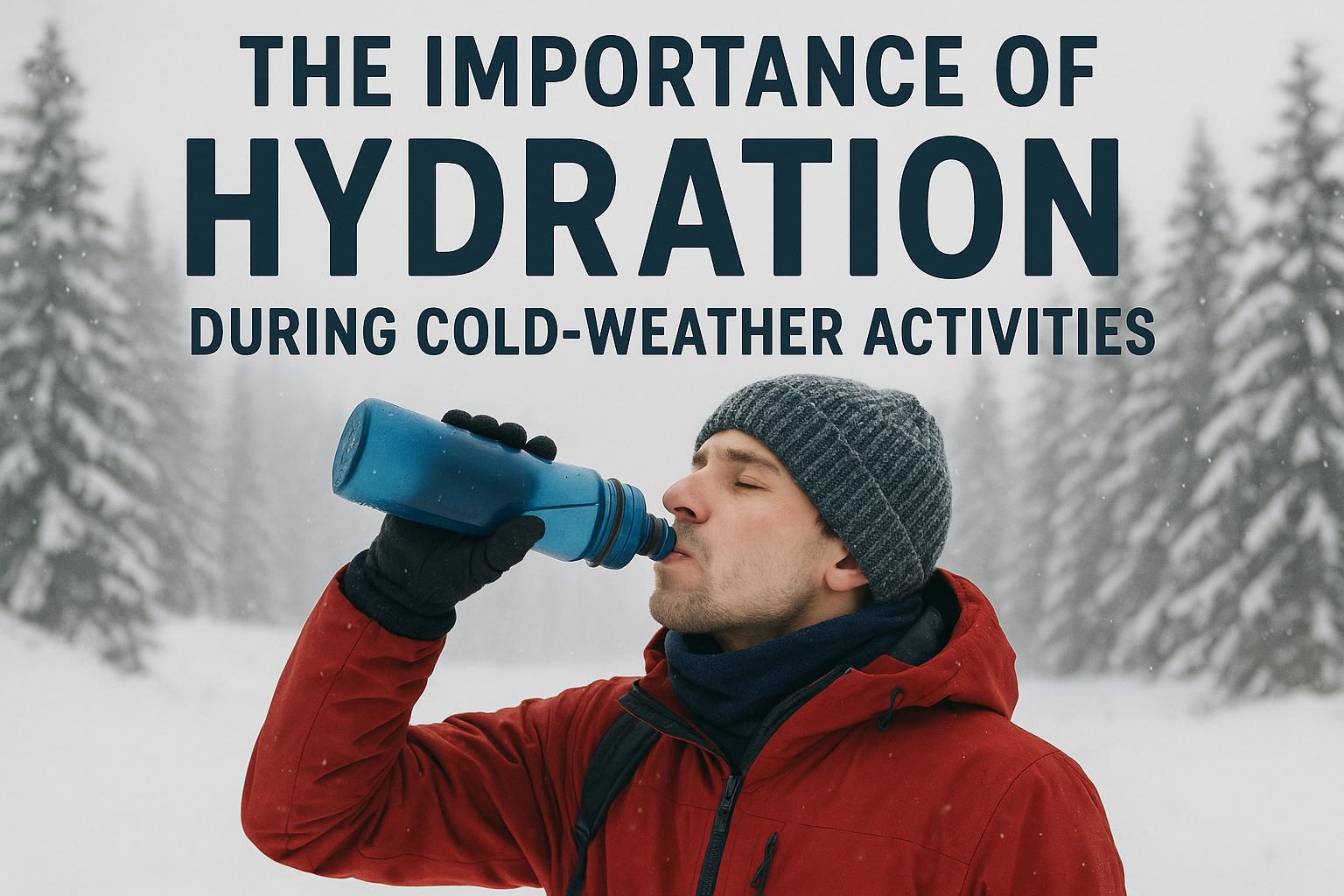 The importance of hydration during cold-weather activities.