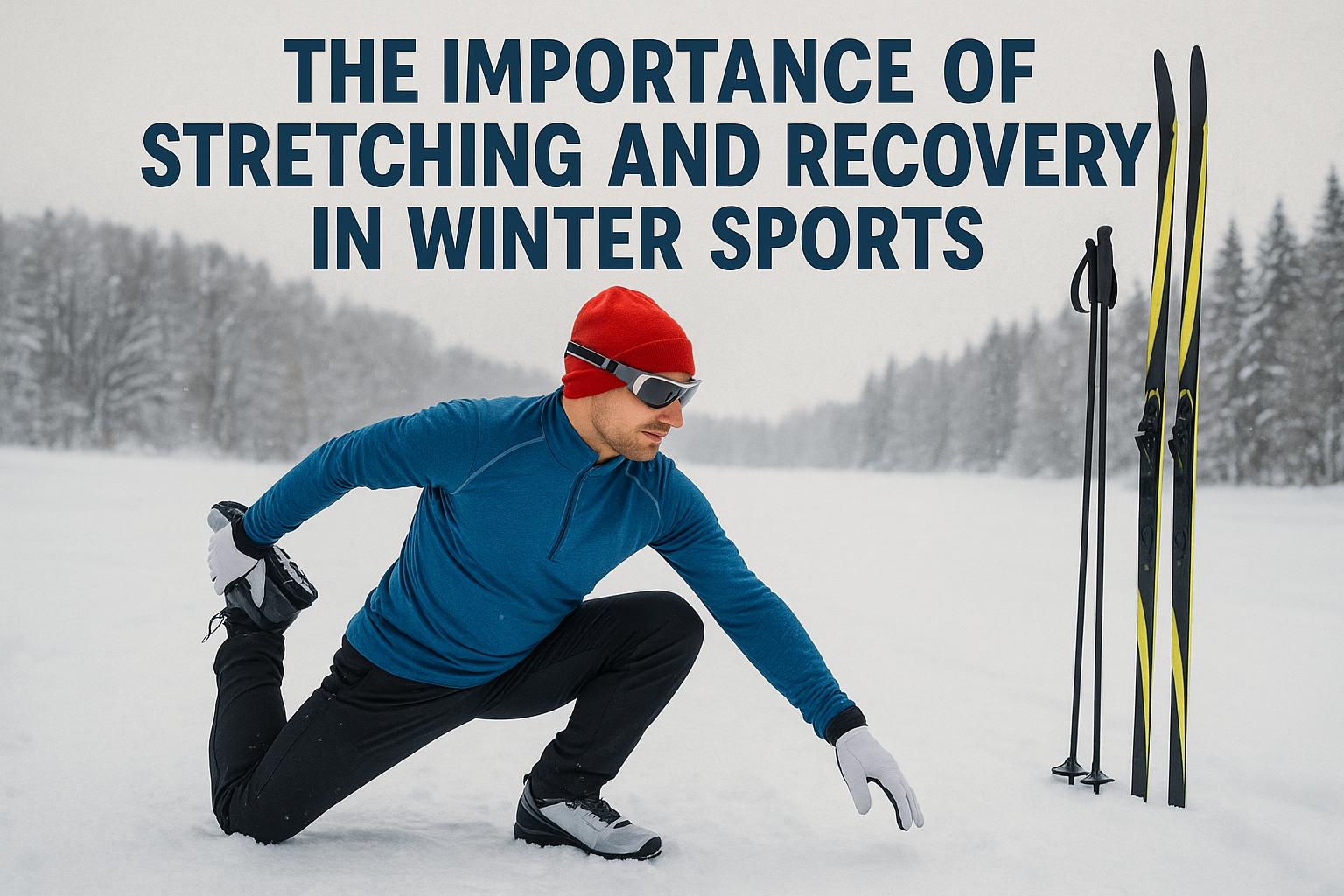 The importance of stretching and recovery in winter sports.