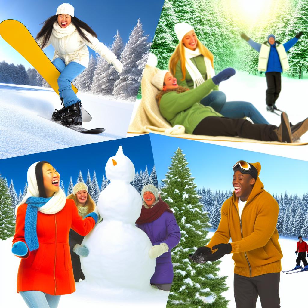 The mental health benefits of winter activities.