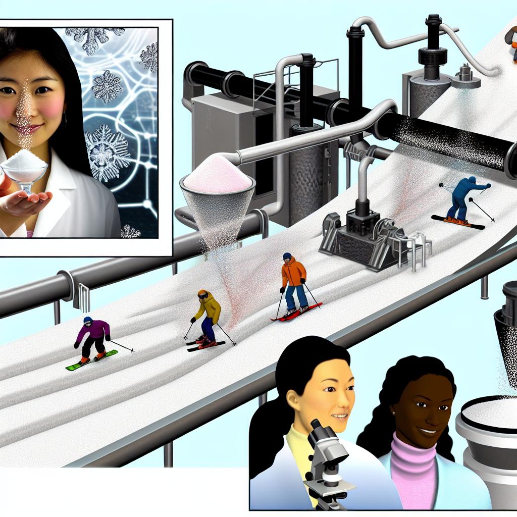 The science behind snowmaking for winter sports.